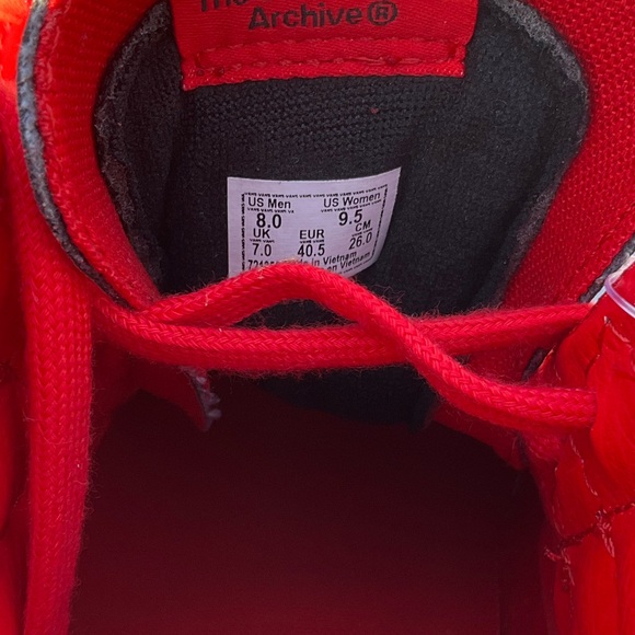 Vans x David Bowie Ziggy Stardust Sk8-Hi Platform 2s Size 9.5 - Picture 12 of 16